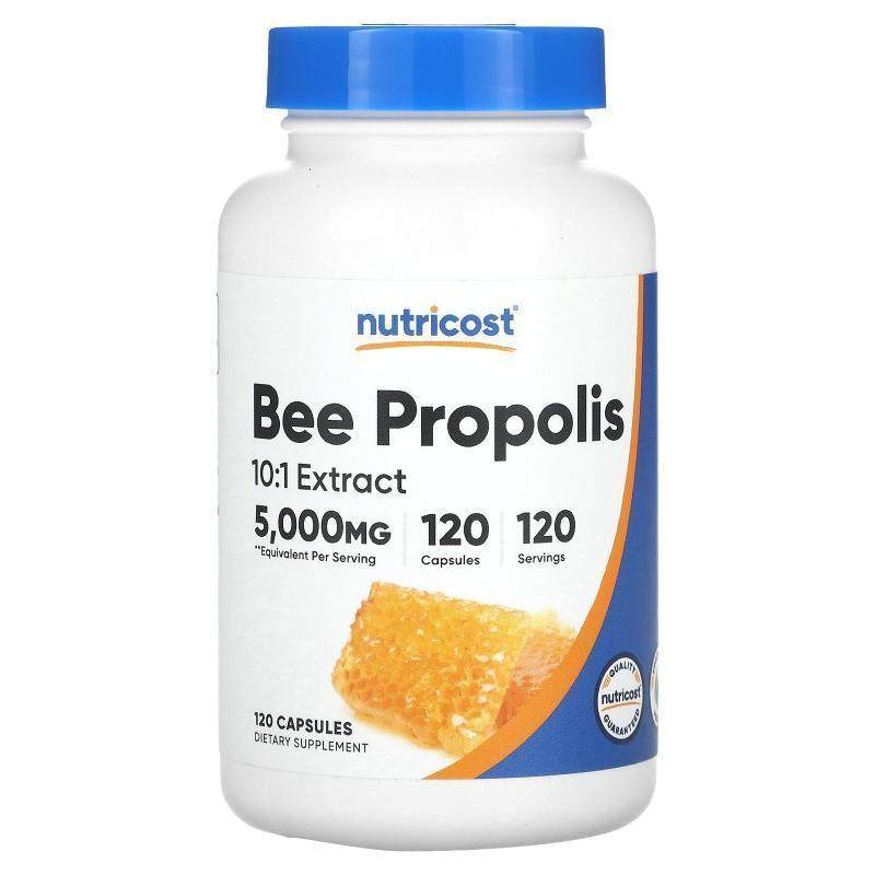 Nutricost,Bee Propolis, 500 mg, 120 Capsules