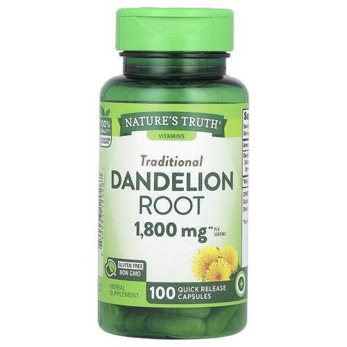 Nature's Truth,Vitamins, Dandelion Root, 900 mg, 100 Quick R
