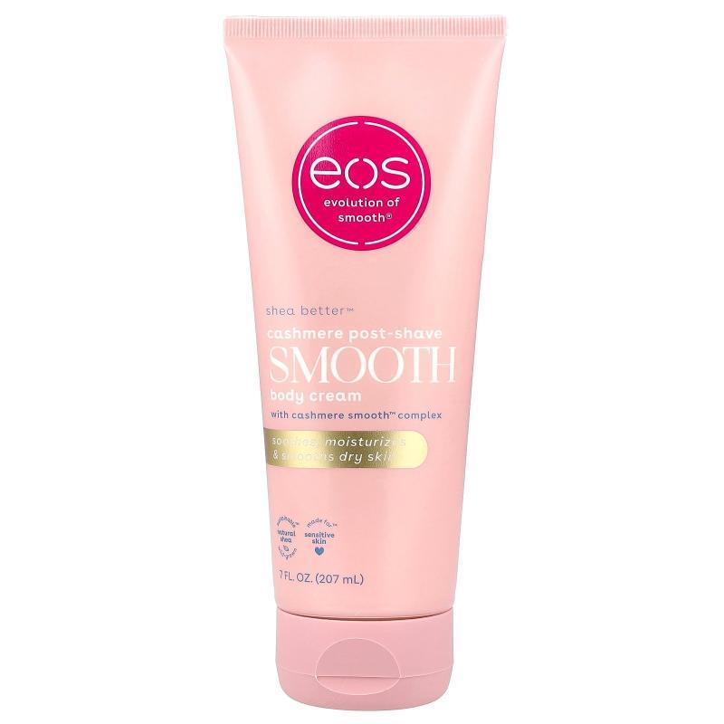 EOS,Cashmere Post-Shave Smooth Body Cream, 7 fl oz (207 ml)