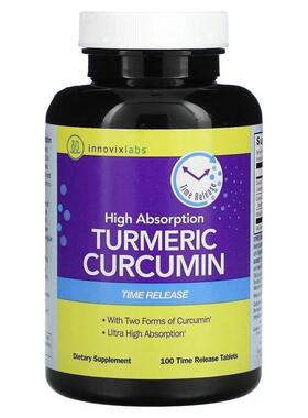 InnovixLabs,高吸收姜黄素，100 片缓释片
