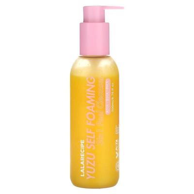 Lalarecipe,Yuzu Self Foaming, 3  in 1 Peel Cleanser, 6.76 fl