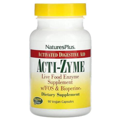 自然加,Acti-Zyme，活化消化助剂，90 粒全素胶囊