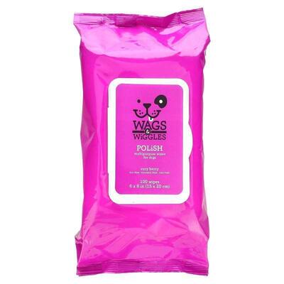 Wags &amp;amp; Wiggles,Polish, Multipurpose Wipes for Do