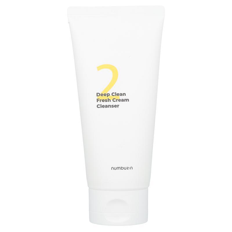 Numbuzin,2 Deep Clean Fresh Cream Cleanser , 4.05 fl oz (120
