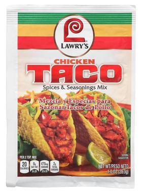 Lawry's,Chicken Taco, Spices &amp;amp;amp;amp; Seasoning