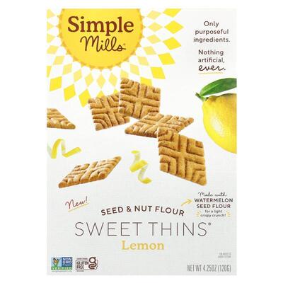 Simple Mills,Seed &amp;amp;amp; Nut Flour Sweet Thins, L