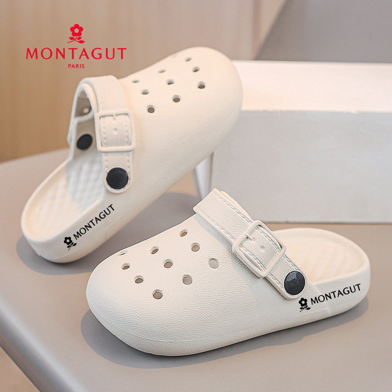 梦特娇洞洞鞋可爱童话鞋花亲子鞋