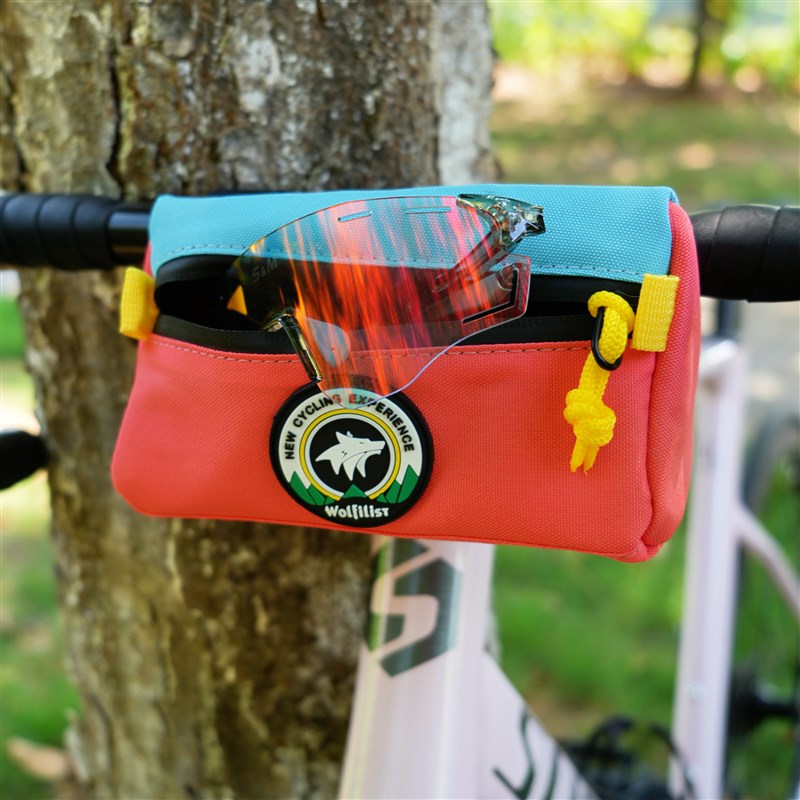 自行车车前d包挂包儿童彩色可爱童车小袋子容量自行车收纳包前栏