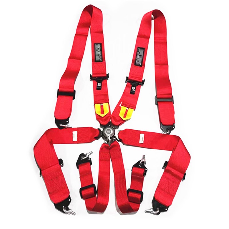 新款汽车改装赛车座椅安全带 三英寸四I点/五点/六点式快拆安全带