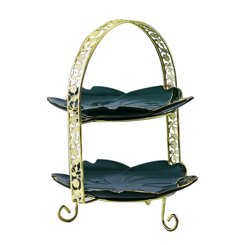 欧式蛋糕托盘甜h品台展示架装饰双层果盘零食盘下午茶点心架点心,餐饮具,果盆/果盘/果篮,淘宝优惠券,粉丝福利购,淘宝优惠卷