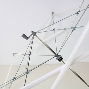 不锈钢编织工具伞架伞撑 绕线机配套伞 毛线手工C手摇调解绕线器