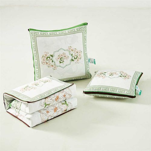 抱枕被子两用凉感针织二合一汽车载枕头被办公室R午睡毯子靠枕车