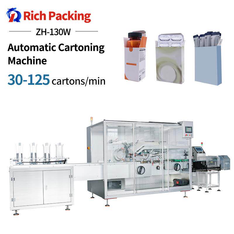 Automatic cartoning machine ZH-130W cartoner machine