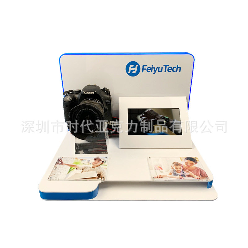 相机稳定器产品LCD陈列展示架 手持云台亚克力展示架制作设计厂家