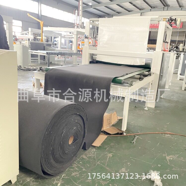 免挖坑自动上下板PVC贴面机