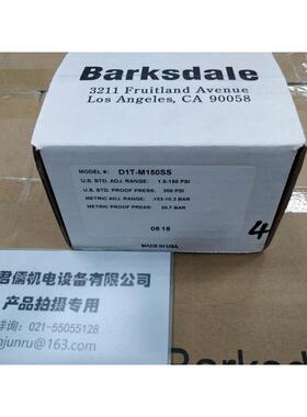 巴士德Barksdale压力开关CT28-050
