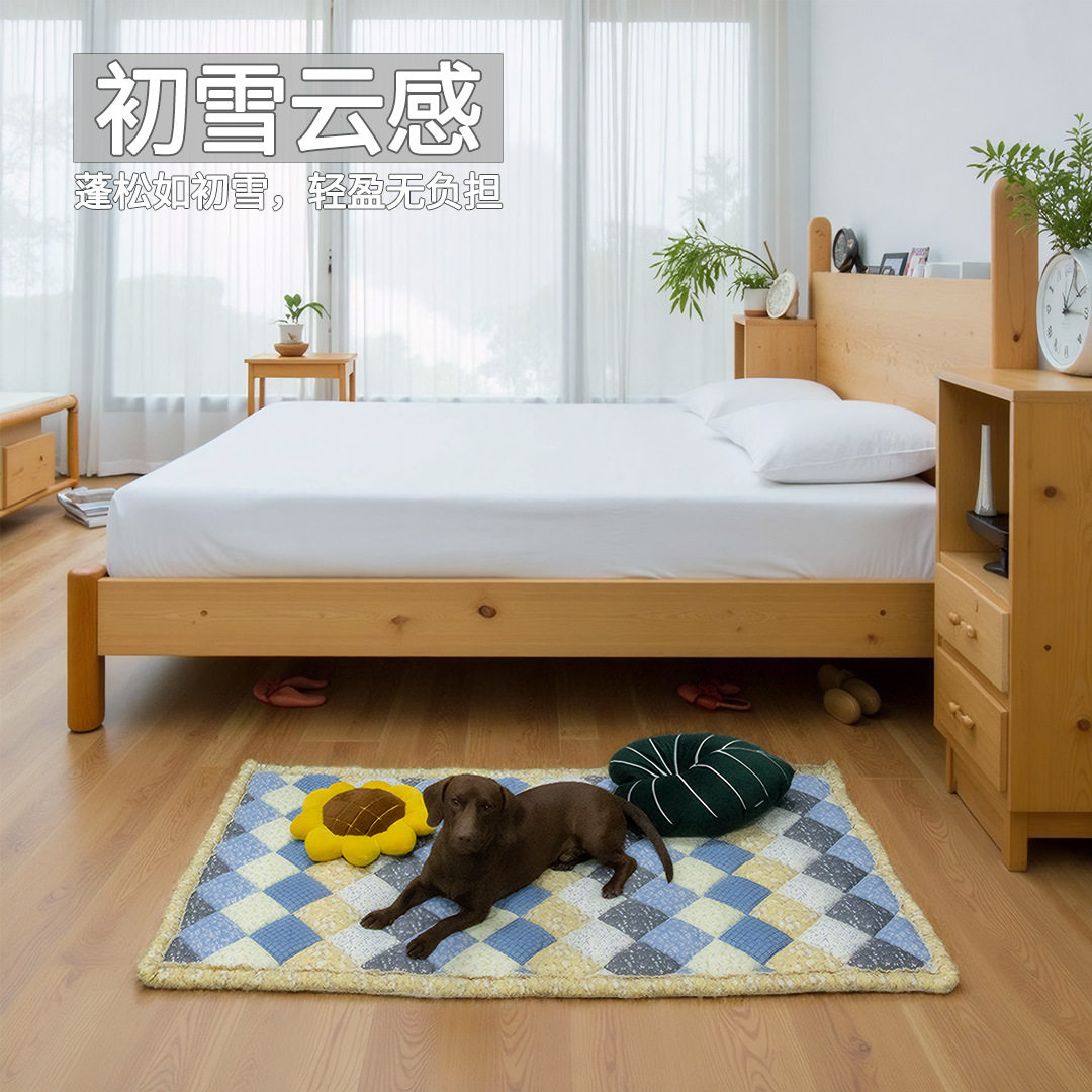 INS风地板垫宠物沙发垫床边地垫飘窗垫子狗防滑垫宠物防污垫猫狗,鲜花速递/花卉仿真/绿植园艺,其它园艺用品,淘宝优惠券,粉丝福利购,淘宝优惠卷