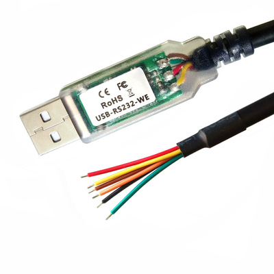 FT232RQ USB转RS232转换线USB转串口通讯线 USB-RS232-WE-1800-BT