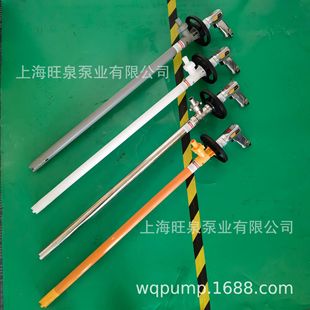 上海旺泉气动油桶泵、气动抽液泵HD-A2+PVC-500实验室抽样泵