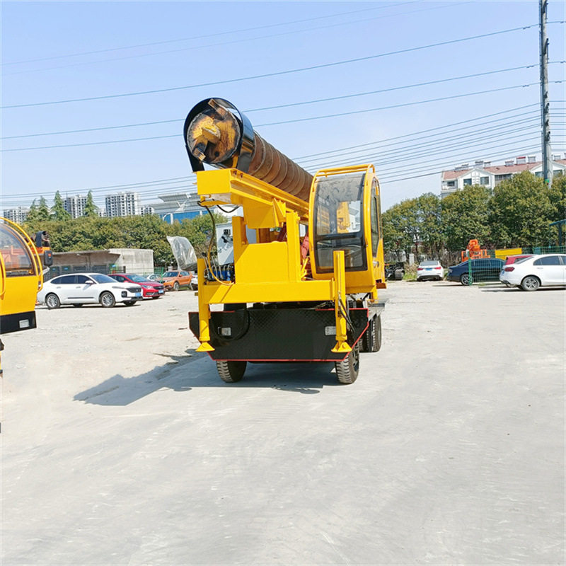 厂家生产轮式地基打桩机 螺旋钻杆轮式地基打桩机 轮式地基打桩机