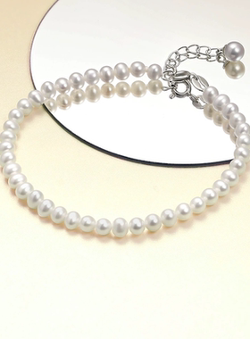 星月神话轻奢小众设计感珍珠手链情人节节日送女友礼物