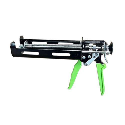 双管手动助力省i力金属钢胶枪瓷砖地砖勾填美缝剂施工工具套装专