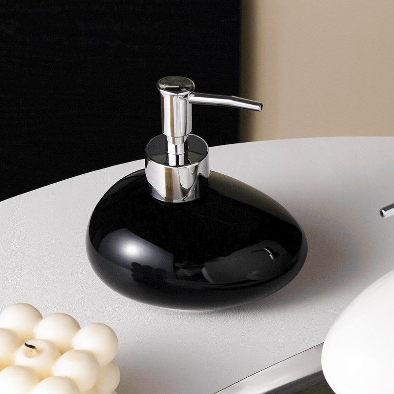 酒店洗手液瓶子轻k奢商用陶瓷按压瓶空瓶洗洁精沐浴露洗发水分装