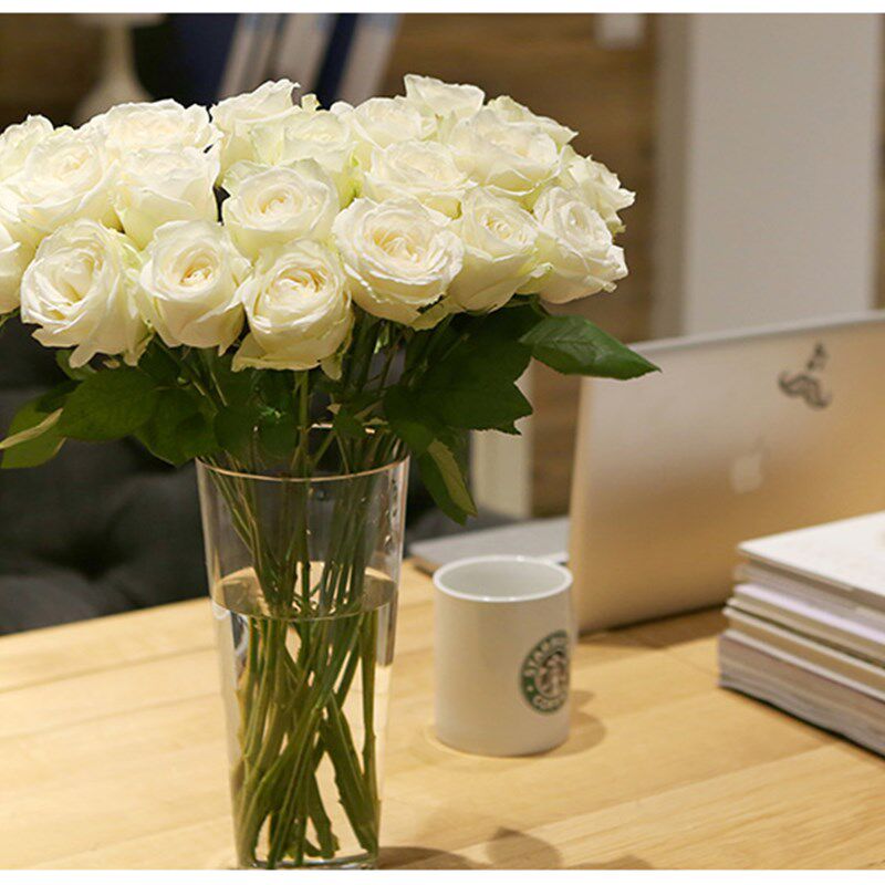 鲜花包月一周一花订阅办公家庭套餐玫F瑰百合雏菊每周一花鲜花速