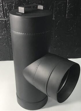 铸铁壁炉真火家用燃木欧式客厅取暖G独立式民宿烟管隔热管不锈钢