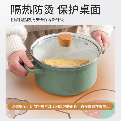 抽象客厅茶几垫台布高级感桌布长方形防水防N油免洗防烫硅胶餐桌