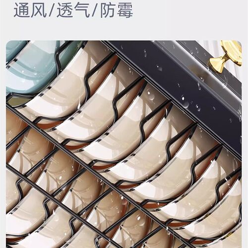厨房水槽置物架洗碗槽水池防尘碗柜台面收纳O餐具多功能储物沥水