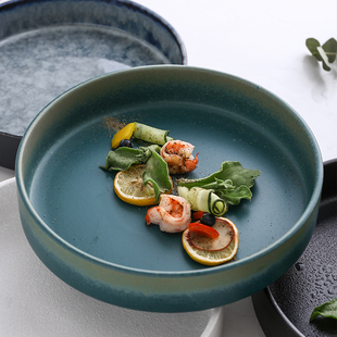 陶瓷汤盘深盘家用大盘子沙拉盘大号深口径剁椒鱼头水煮Z鱼小龙虾