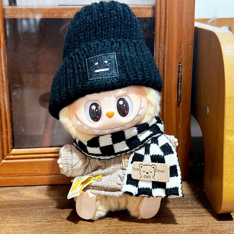 坐坐派对搪胶娃衣衣服拉布布配件