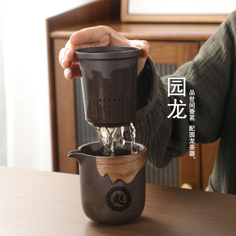 旅行茶具套组f快客杯一壶六杯茶壶茶杯随身可携式私人订制姓氏雕