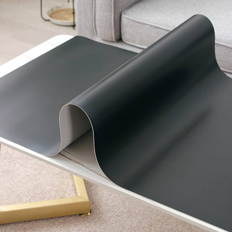 纯白色灰色pvc桌布黑色茶几垫B餐桌垫塑料胶垫防水防油防烫免洗