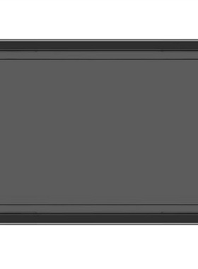 抗压车载黑色透明塑料直角加厚有盖E收纳盒搬家家用整理箱收纳箱