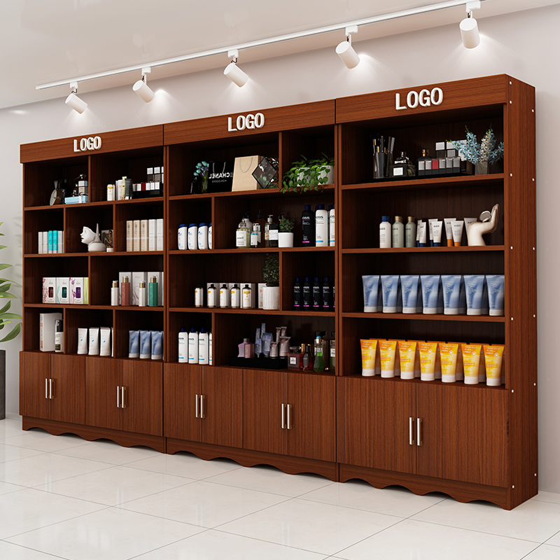 化妆品展示柜货柜美甲柜子置物架多层美容院O产品陈列柜货架展示
