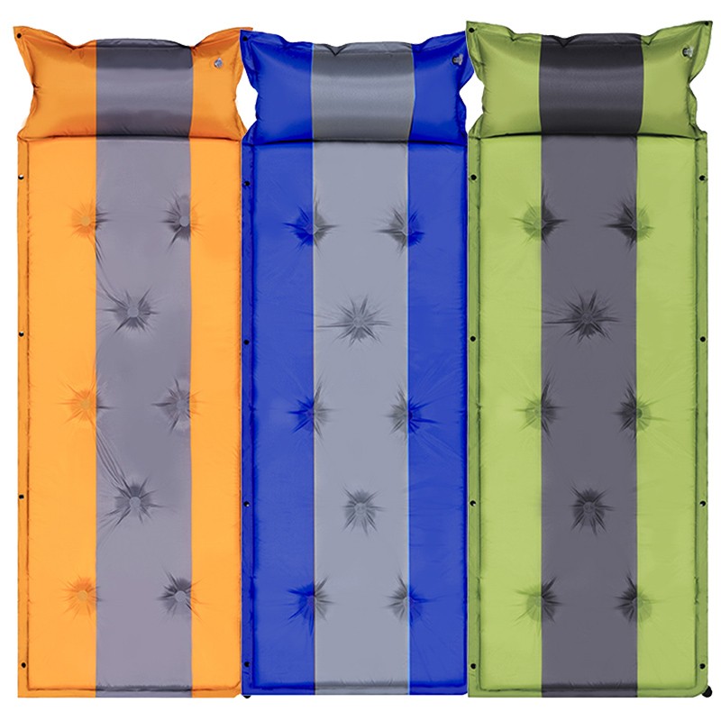 户外自动充气垫单人加宽加厚帐篷睡垫午I休气床便携防潮垫子露营