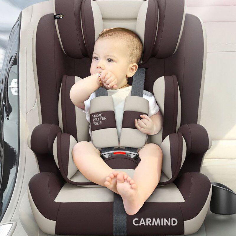 加大加宽9个月-12o岁儿童汽车安全座椅宝宝车载简易便携坐椅可折