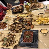 手抓海鲜炒海鲜牛皮纸q防油防水淋膜覆膜包装 纸垫底铁徒手餐厅用