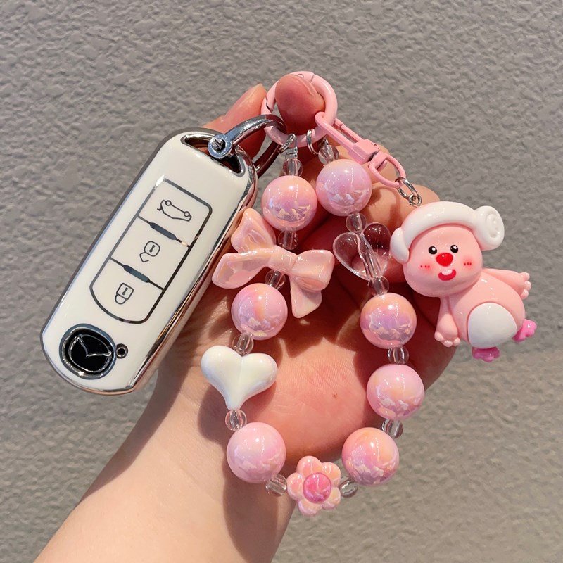 专用马自达3昂克赛拉钥匙套cx4汽车cCx5阿特兹cx30全包cx8女6壳扣