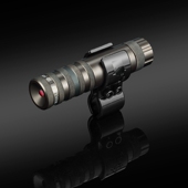 8代新款 三孔红外线激光瞄准上下左右H可调抗震圆点红激光器教学笔