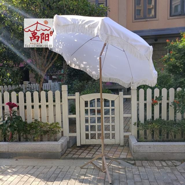 婚庆沙滩遮阳用伞白色户外道具太阳伞二折伞N花园折叠伞促销广告,居家日用,伞,淘宝优惠券,粉丝福利购,淘宝优惠卷