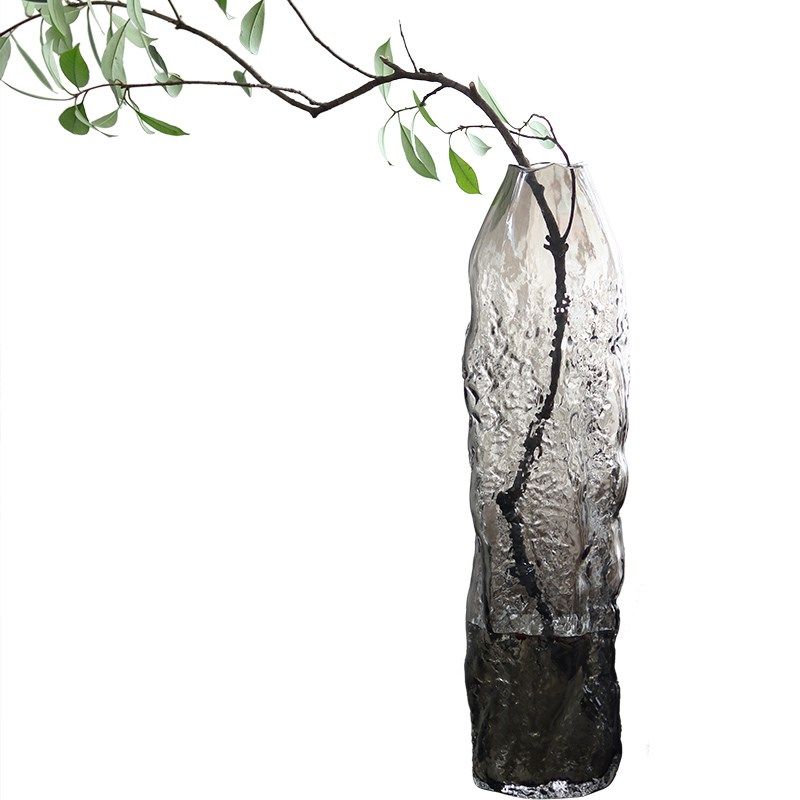 高瘦直筒落地玻璃花瓶插花马醉木A吊钟水培花器样板间家居软装饰,家居饰品,花瓶,淘宝优惠券,粉丝福利购,淘宝优惠卷