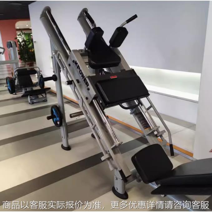 619商用倒蹬/哈克深蹲训练器健身房腿部肌肉器材