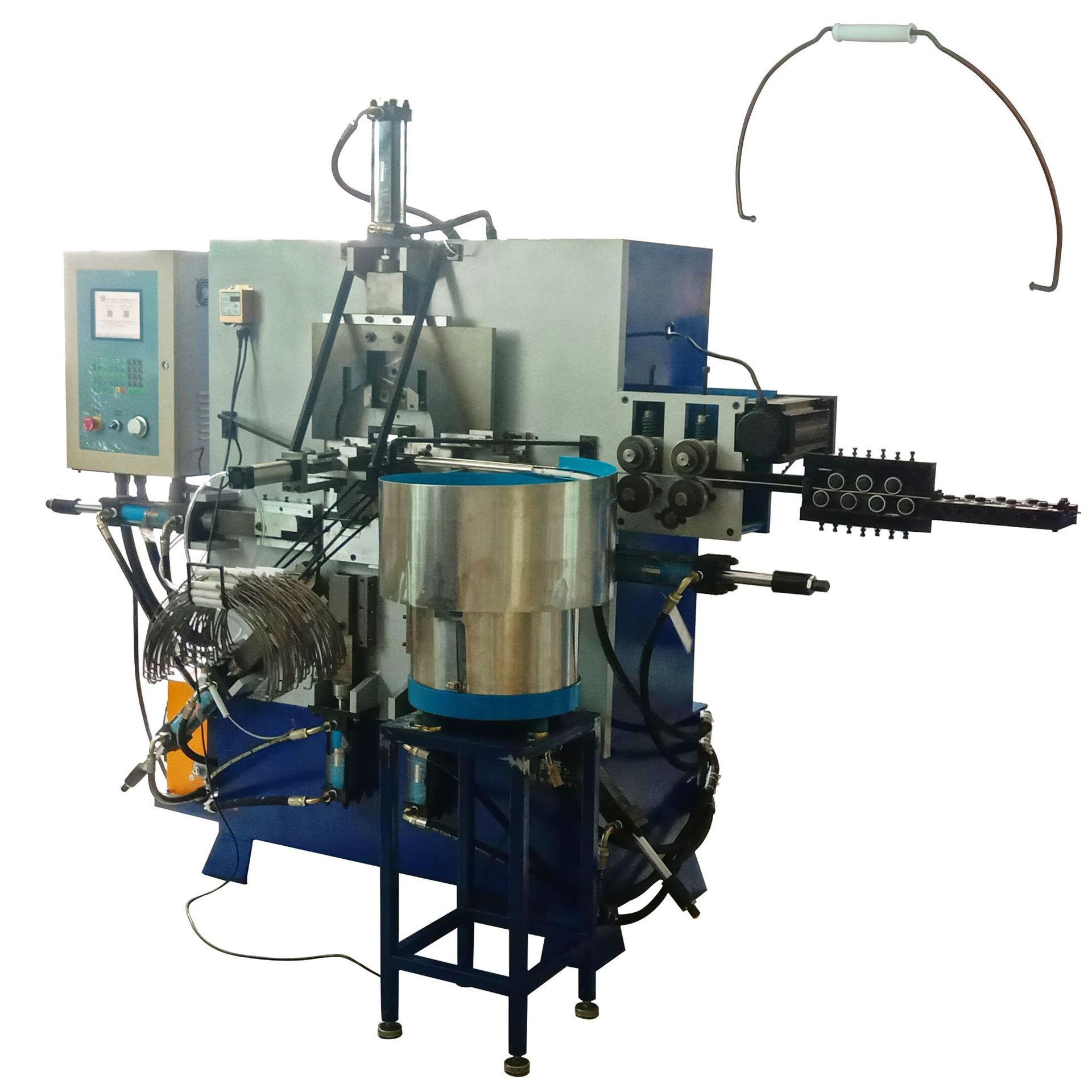 【厂家直销】桶提手成型机 全自动穿手柄桶钩机 折弯机 打钩机 弯