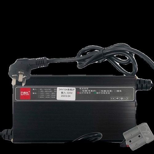 电动堆高机搬运车配件DL得龙加液免维护充电器(220PV)充电机12V48