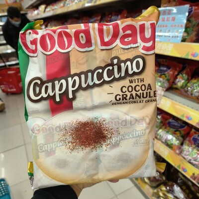 印尼好日子咖啡卡布奇诺咖啡 goodday cappuccino coffee30小包装
