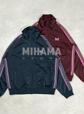 现货 Needles Track Jacket 蝴蝶刺绣运动夹克外套 25FW