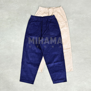 灯芯绒宽松休闲微锥长裤 现货 PANTS HAMBLETON 25AW PHINGERIN